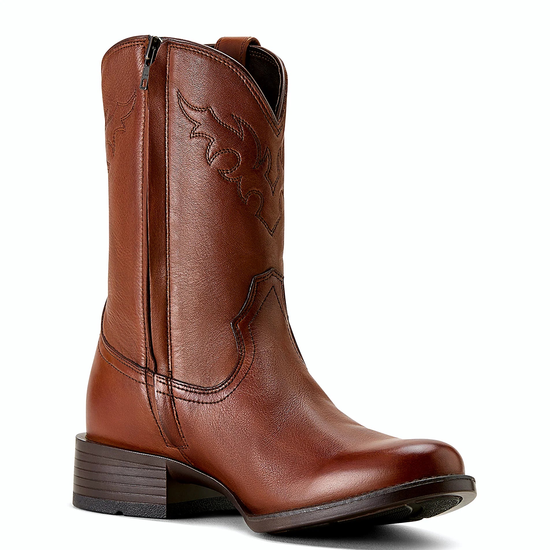 Zip entry roper with a Horseman heel