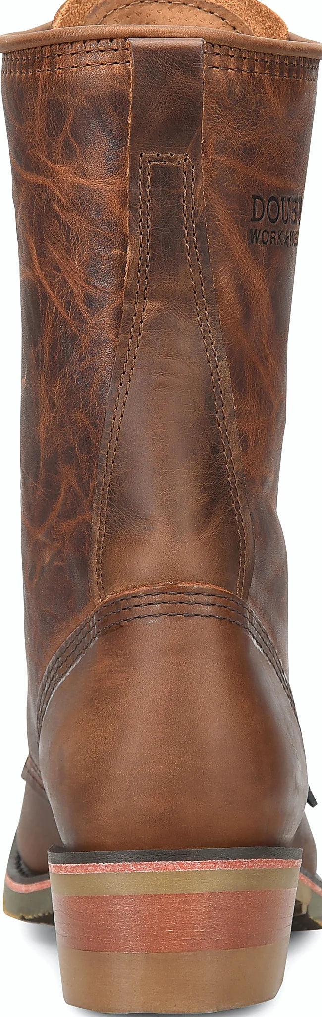 Brown packer boot with an Aeroglide outsole