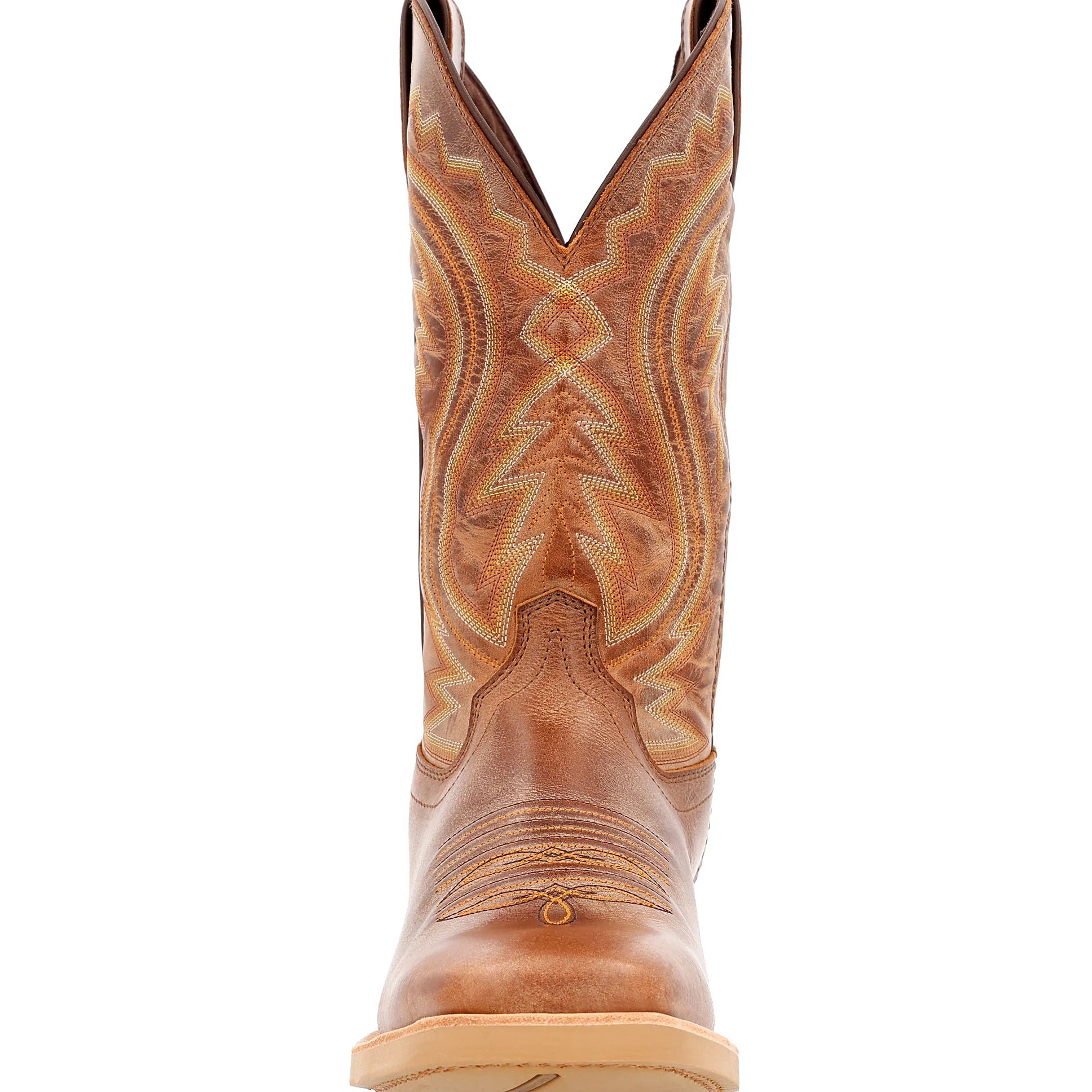 - 12" REBEL PRO BURNISHED TAN WESTERN BOOT - DDB0394