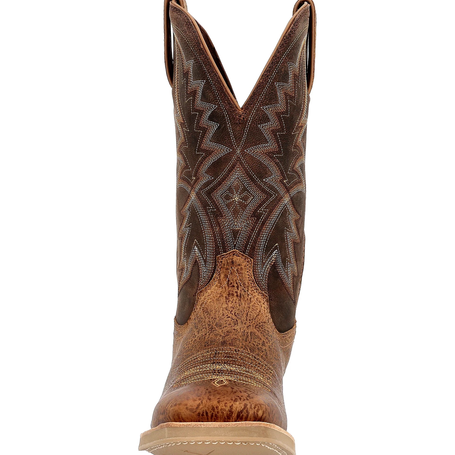 - 12" REBEL PRO LITE RUSTIC TAN & TOBACCO WESTERN BOOT