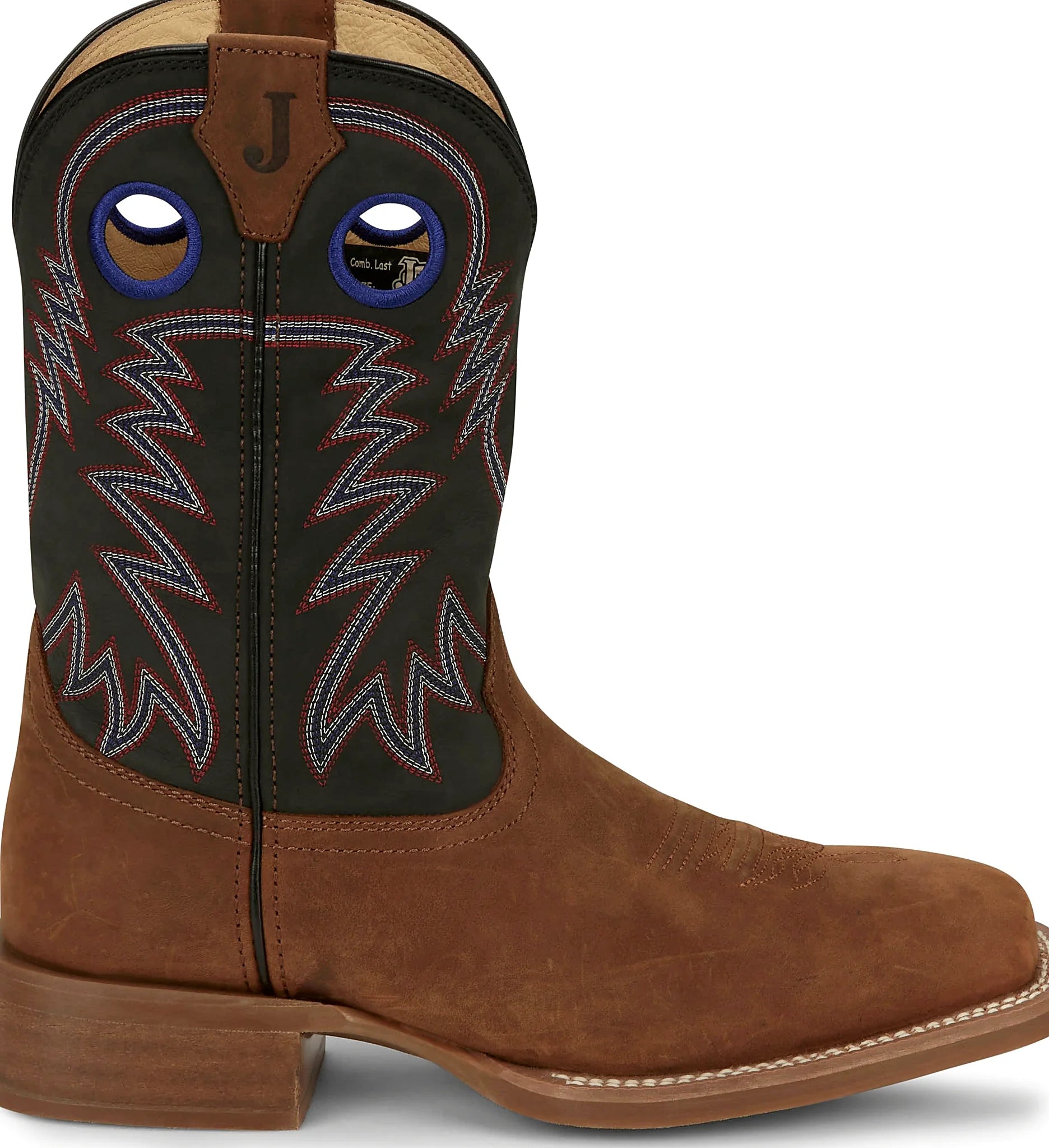 Eleven inch boot in premium full grain leather