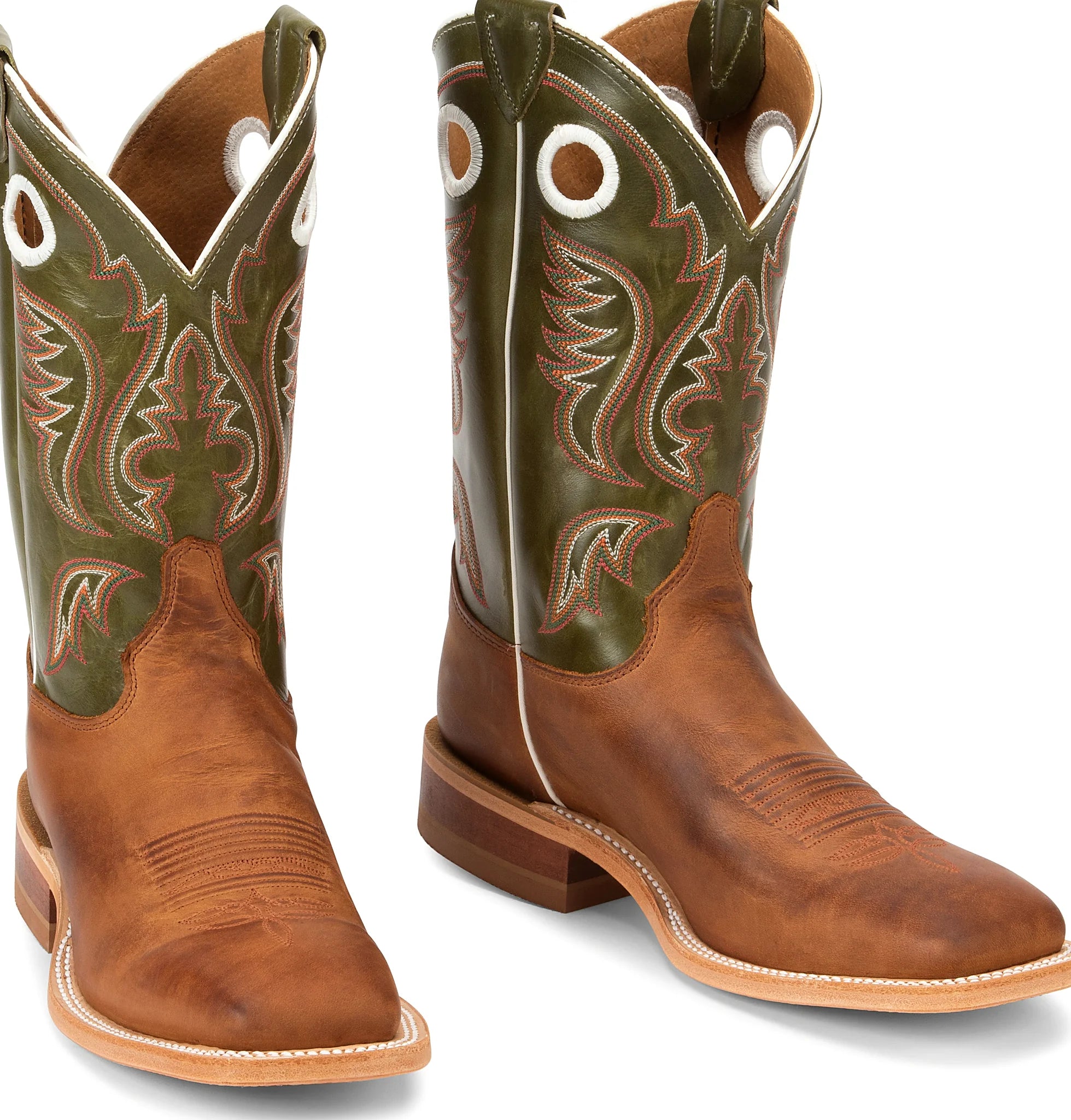 Western boot made in the USA with global parts