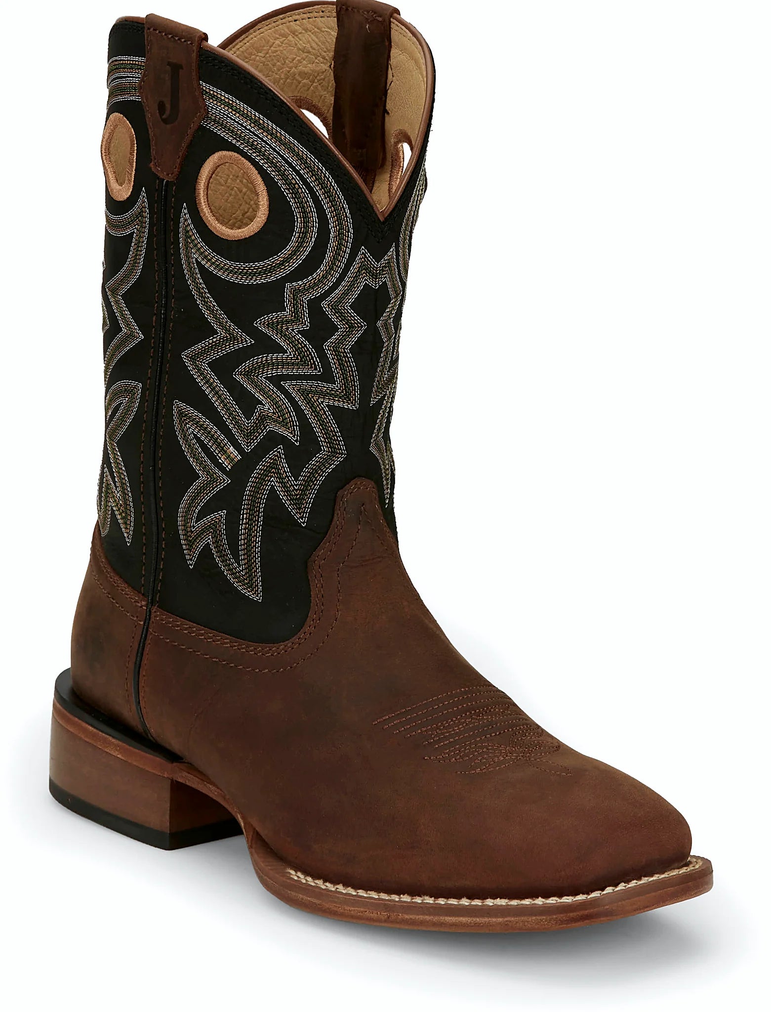 Leather lined boot with a removable OrthoLite insert