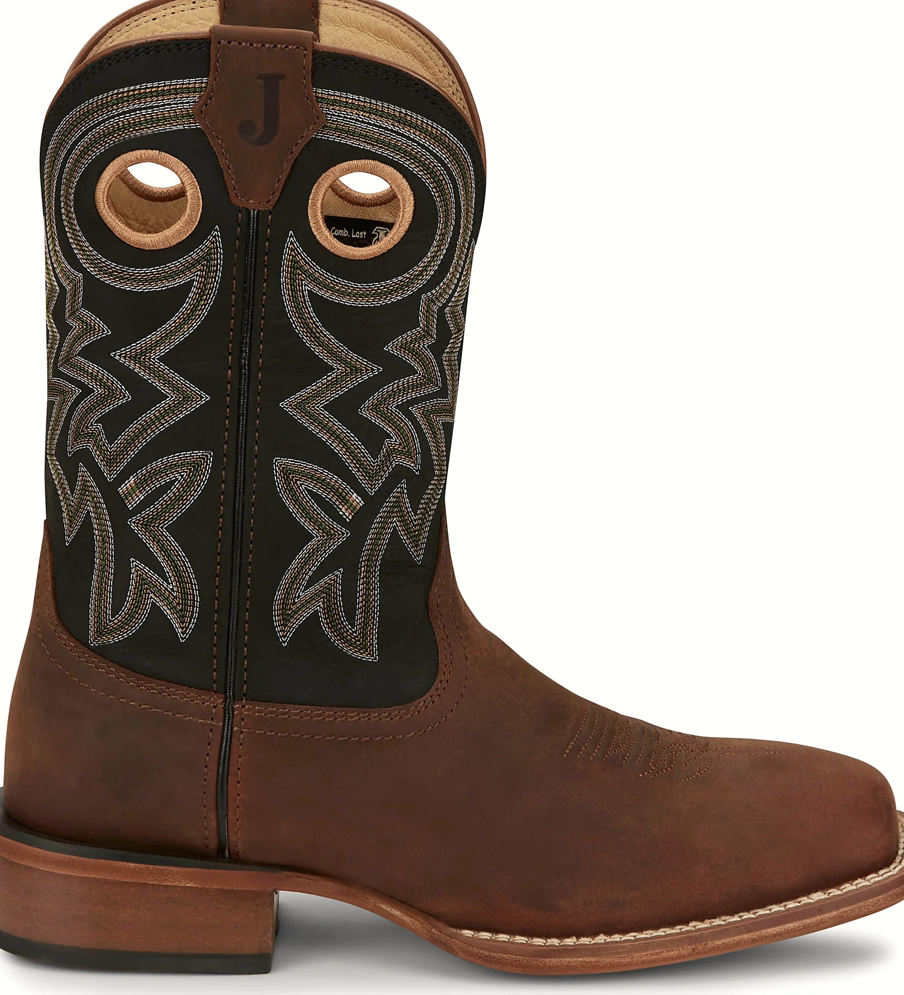 Eleven inch boot in premium full grain leather
