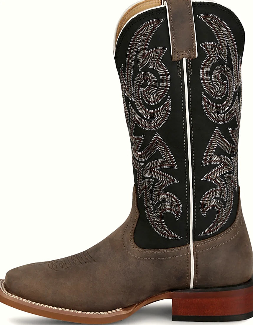 Thirteen inch square toe western boot