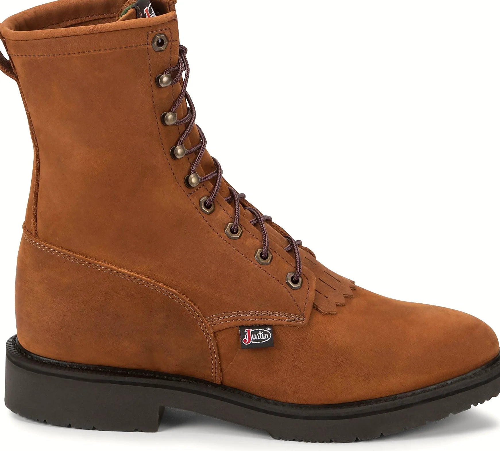 Work boot with a double comfort orthotic insole system