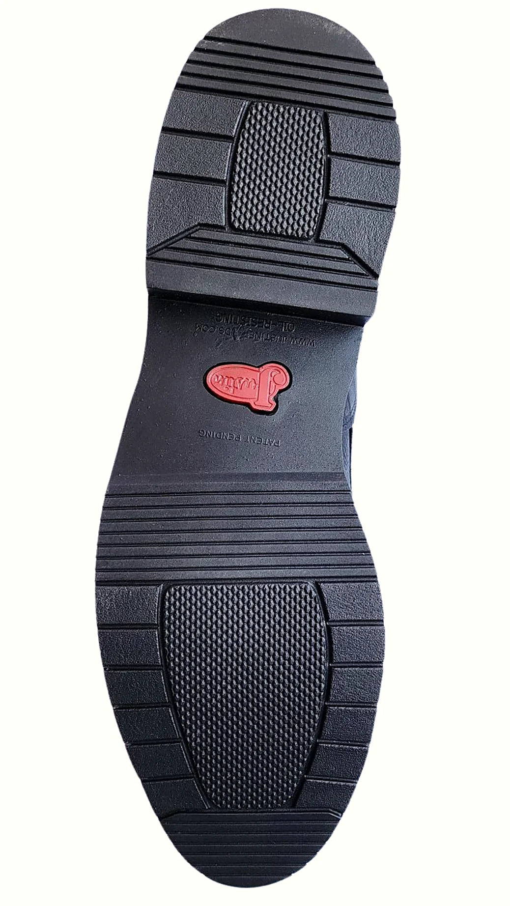 Round toe work boot made in the USA