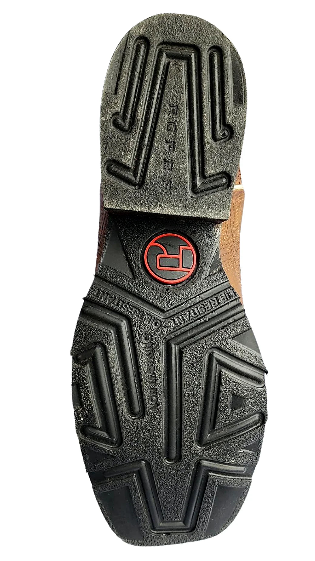 Leather lined roper boot for men
