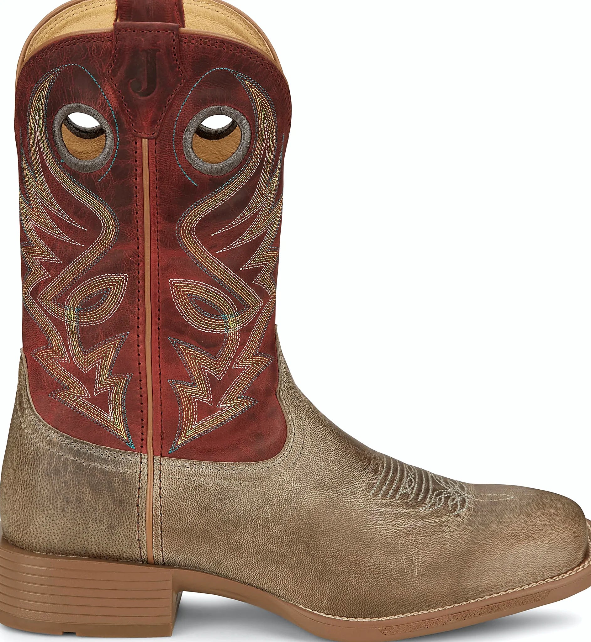 Western boot built on an athletic shoe design