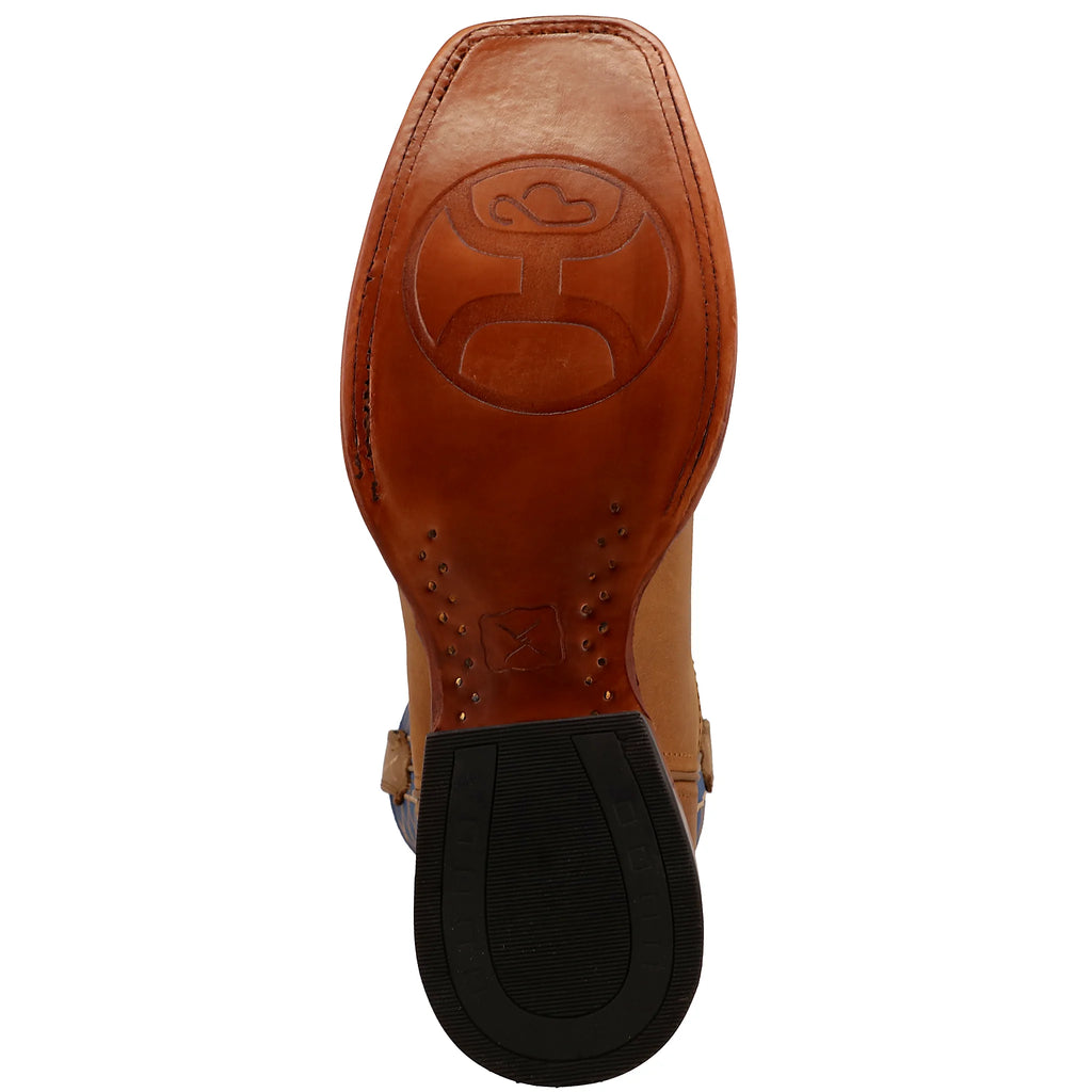 - 12" BOOT - INCA GOLD & TWILIGHT BLUE - MHY0036