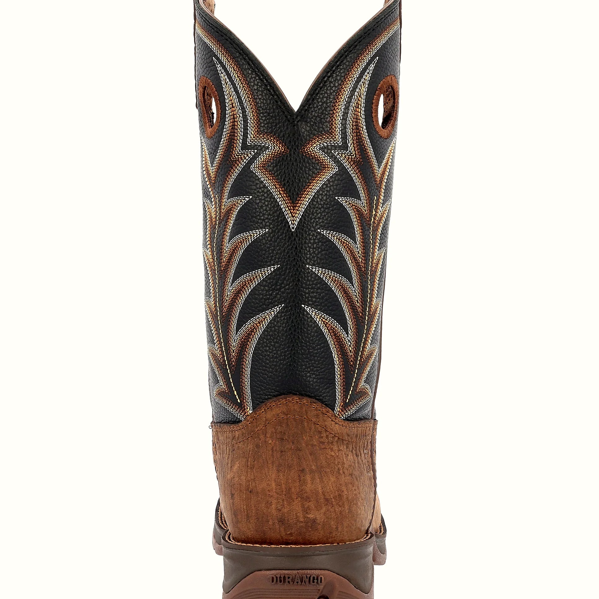 - 12" REBEL OAK BARK MIDNIGHT WESTERN BOOT