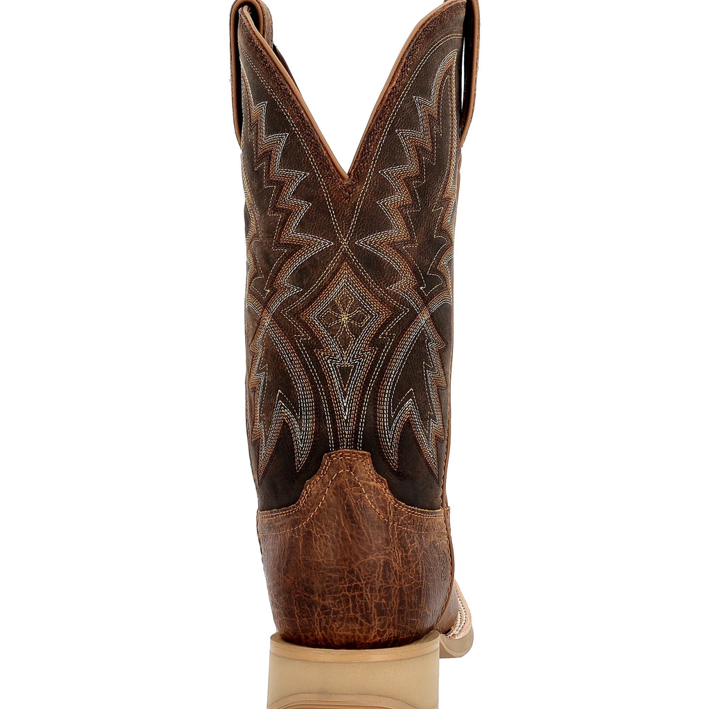- 12" REBEL PRO LITE RUSTIC TAN & TOBACCO WESTERN BOOT