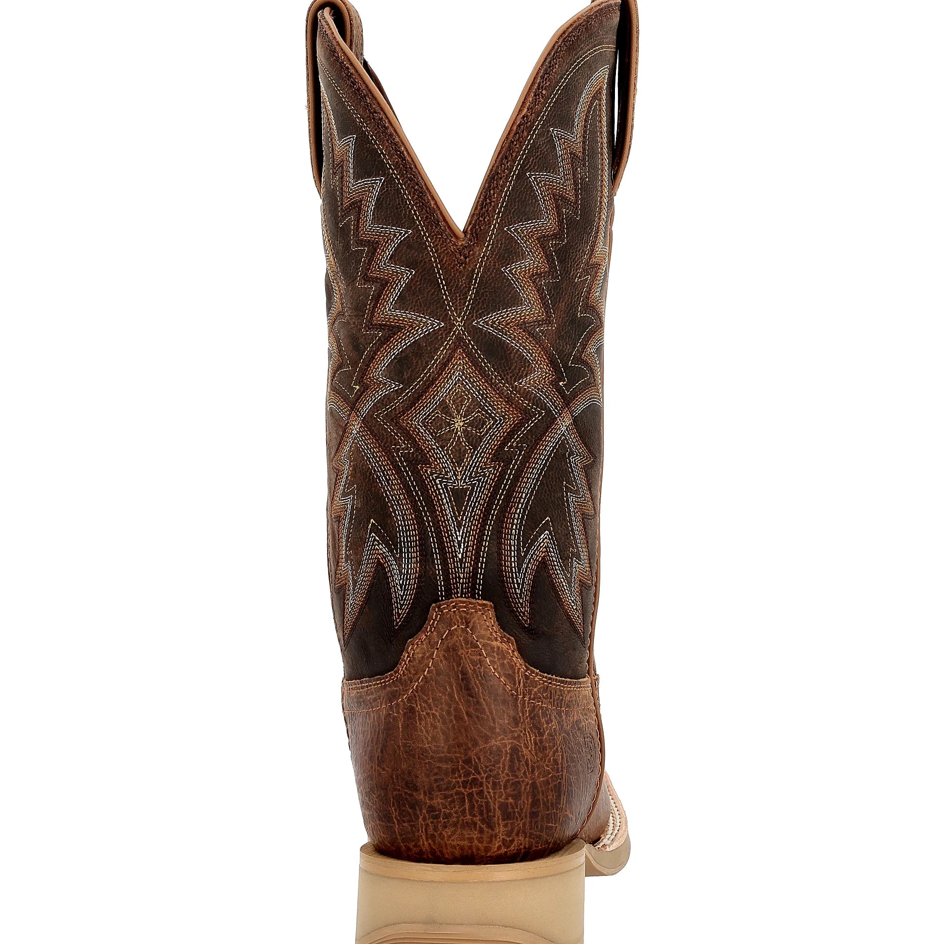 - 12" REBEL PRO LITE RUSTIC TAN & TOBACCO WESTERN BOOT