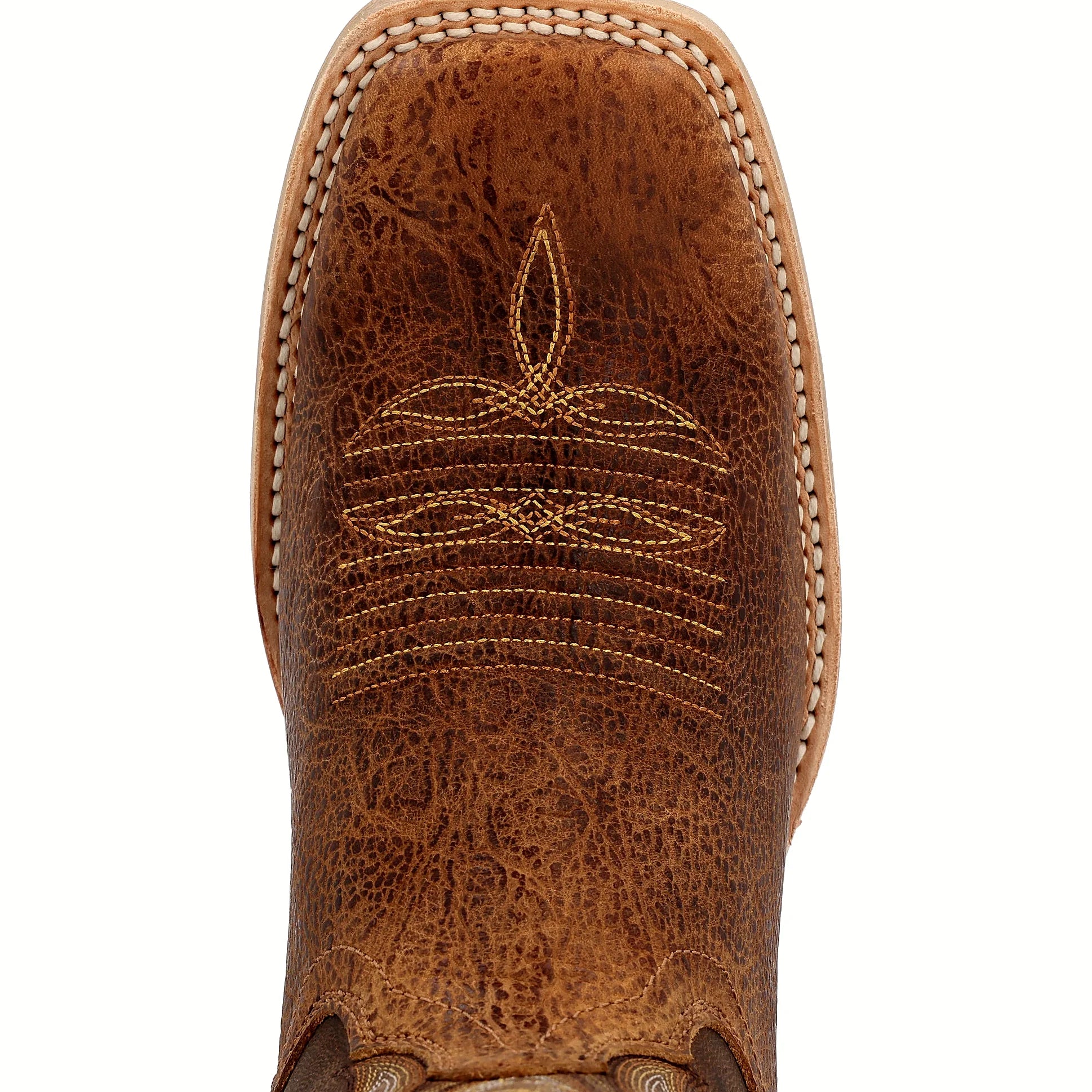 - 12" REBEL PRO LITE RUSTIC TAN & TOBACCO WESTERN BOOT