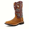 Waterproof twelve inch western work boot