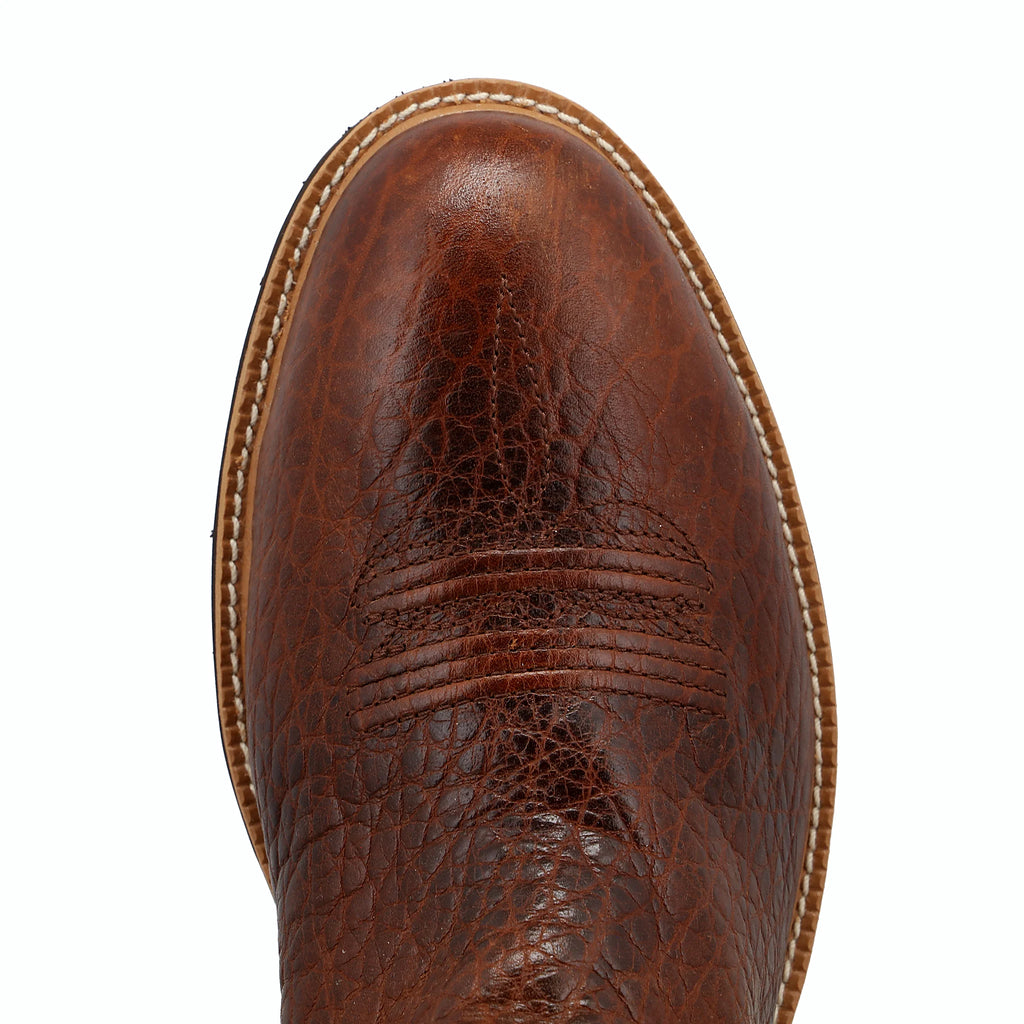 - 12" WESTERN WORK BOOT - BROWN & SQUASH (NANO TOE)