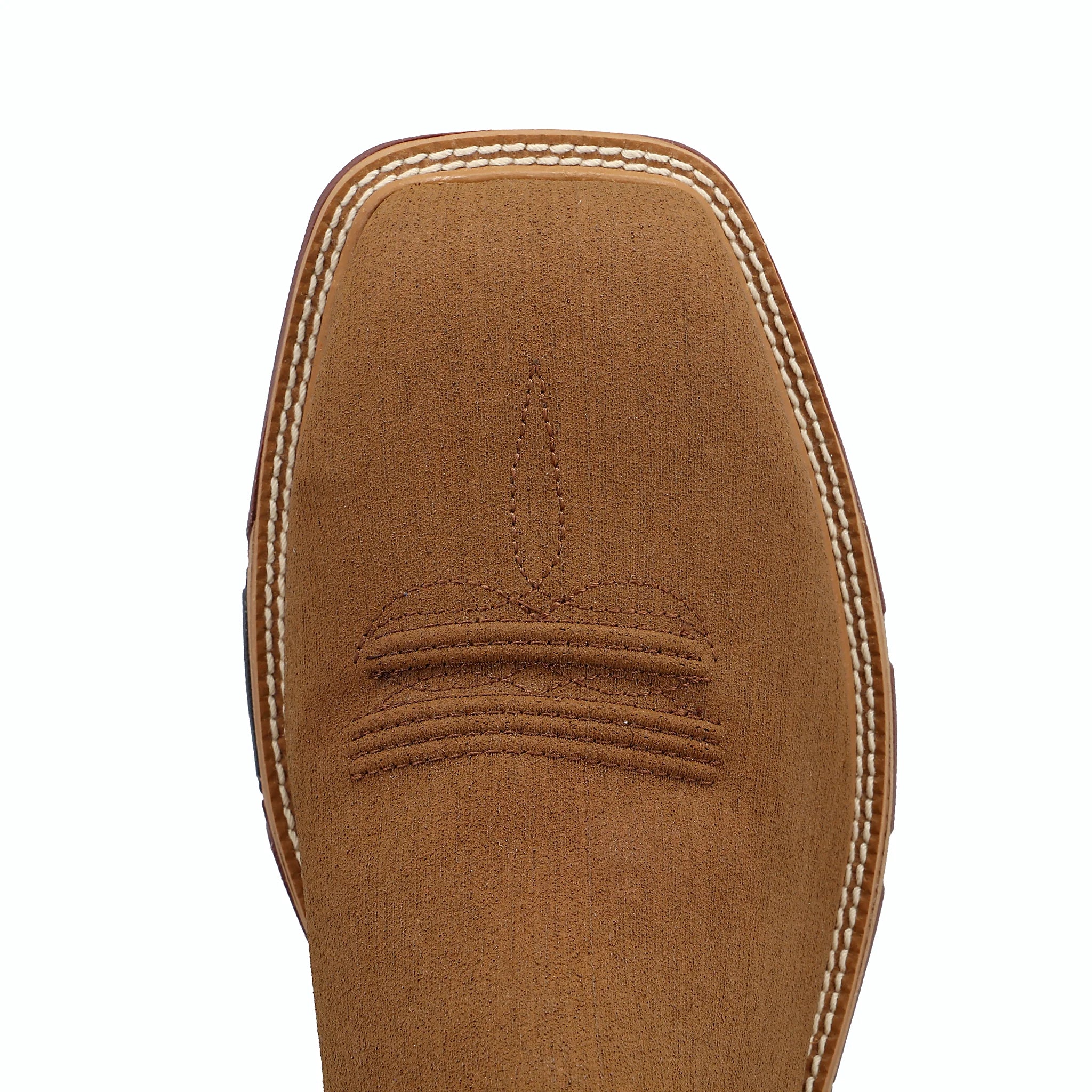 - 12" WESTERN WORK BOOT - CLAY & PEACOCK (COMPOSITE TOE)
