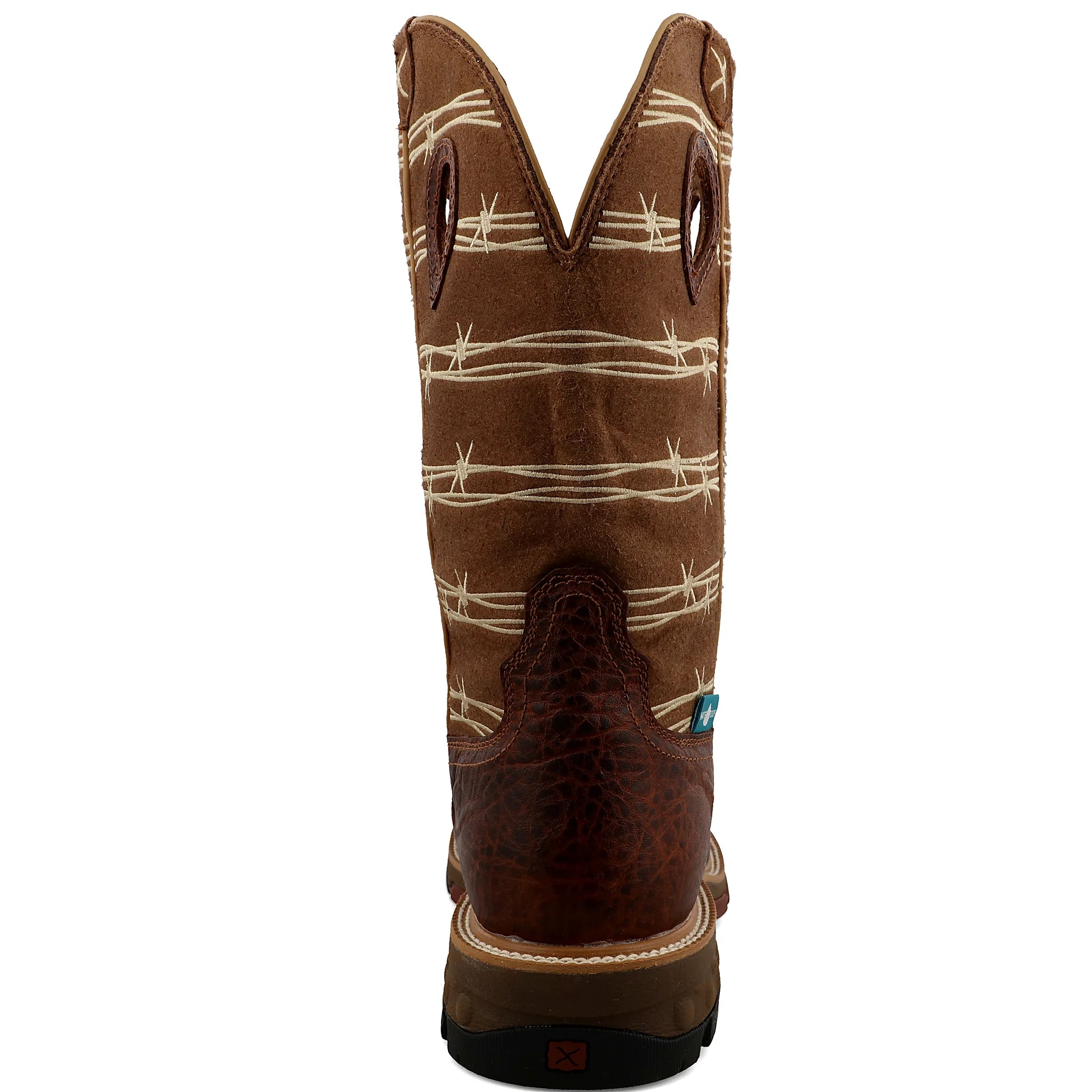 - 12" WESTERN WORK BOOT (SAFETY TOE)