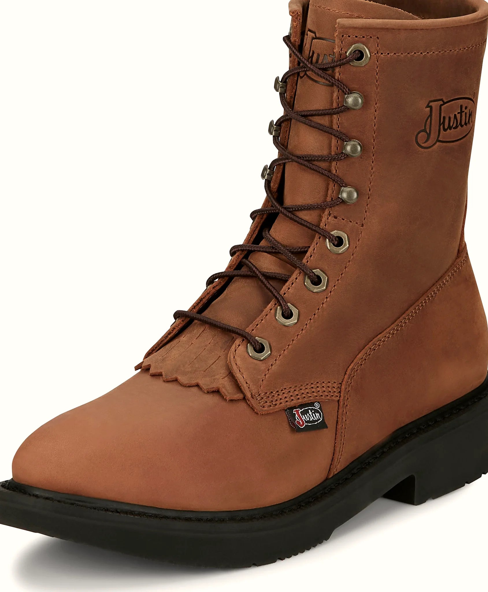 Work boot with a removable Ortholite insert