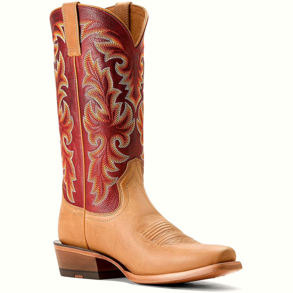 Goodyear welted boot with a butyl-treated leather sole