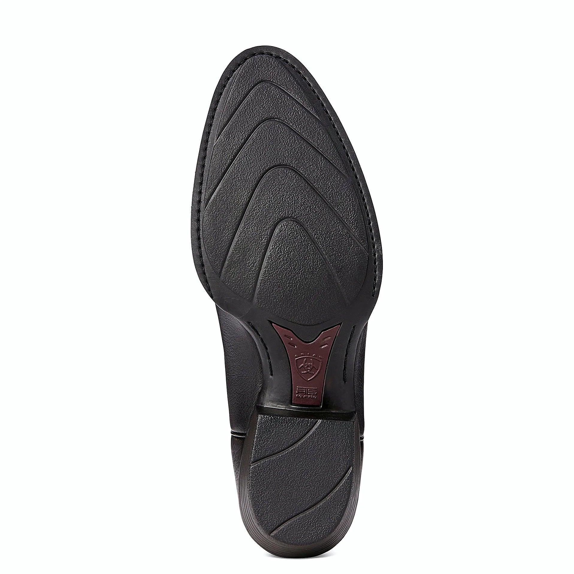 Classic cowboy boot with a tall straight shaft