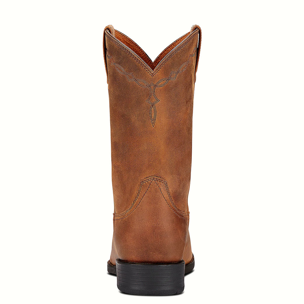 Roper boot with a Duratread rubber sole