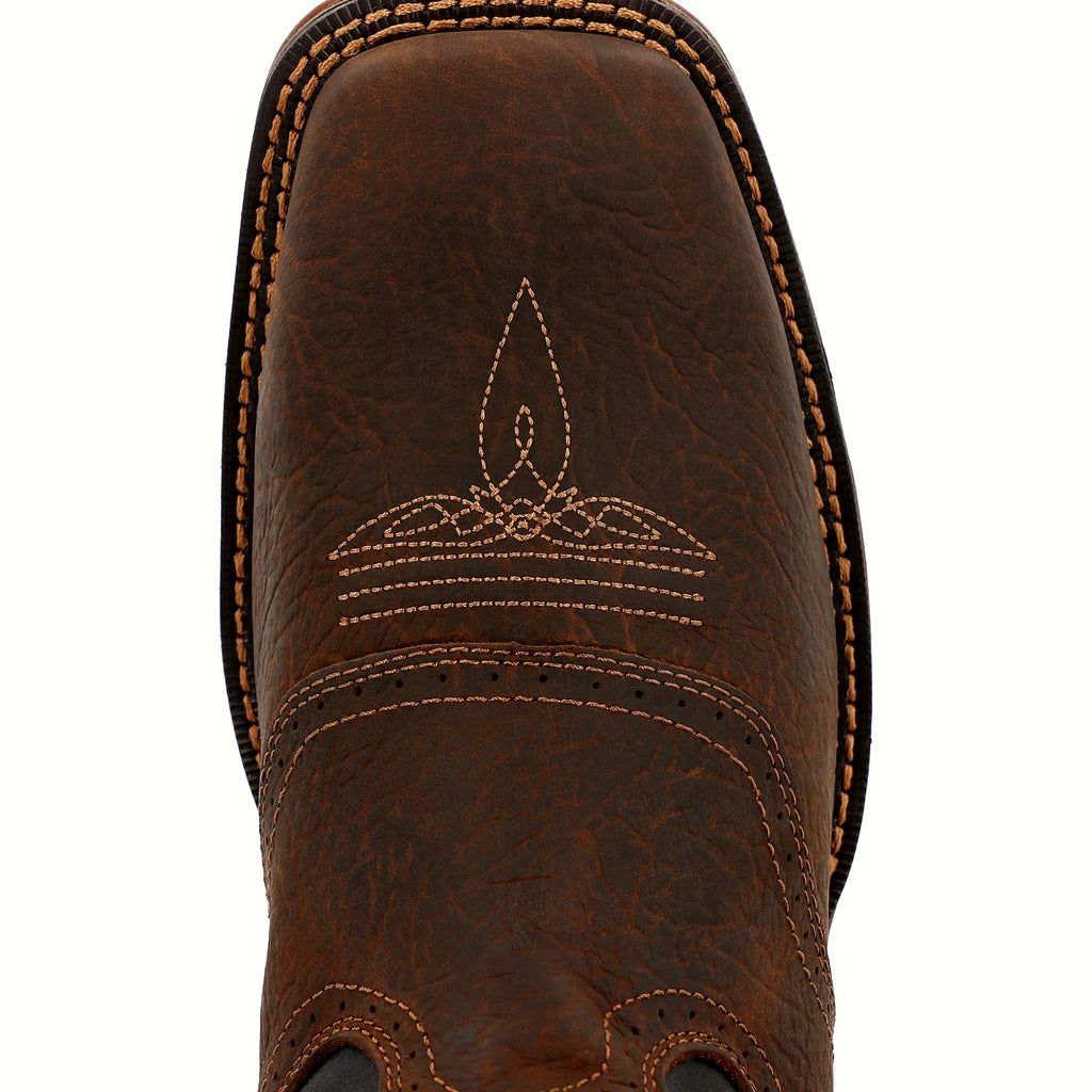 - REBEL WITH INSULKUL WESTERN BOOT - TOBACCO