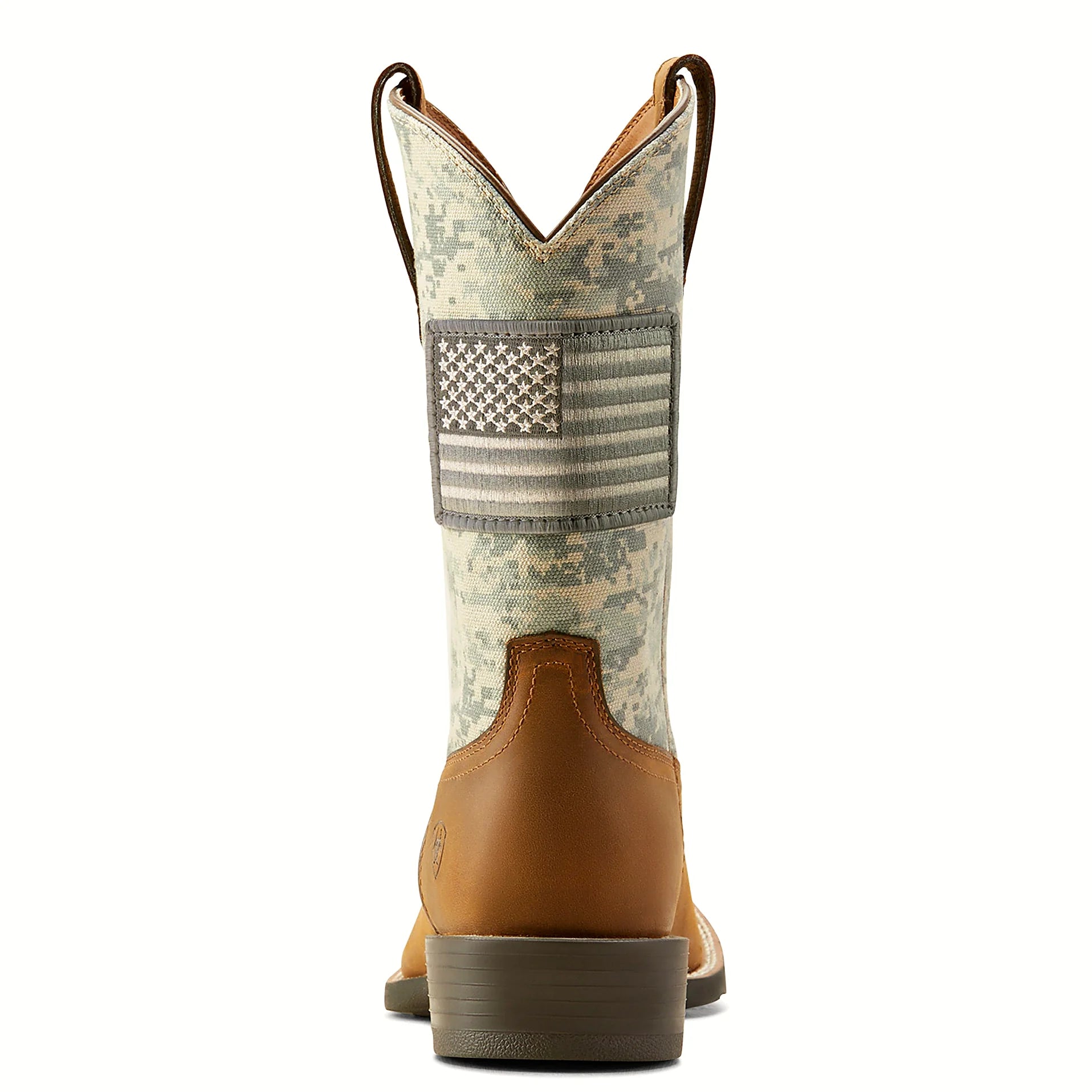 Men's pull-on boot with a plain shaft