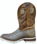 Men's square toe pull-on western boot