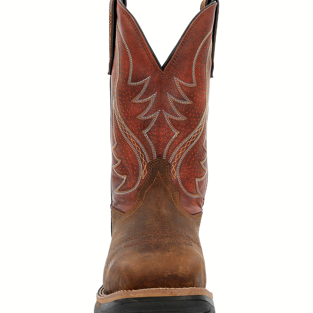 Work boot with an air mesh lining and InsulKul vamp lining