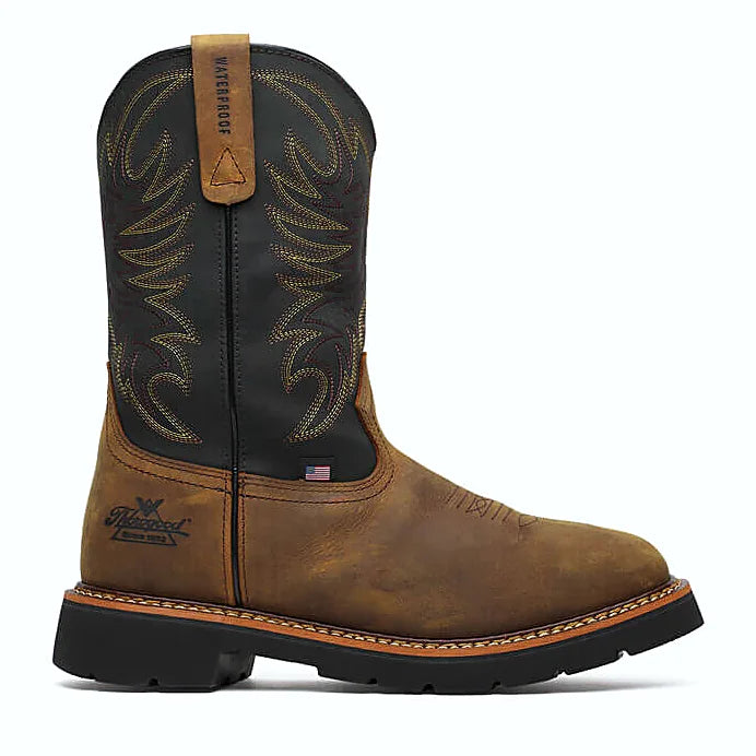 Wellington with a black upper and Crazy Horse bottom